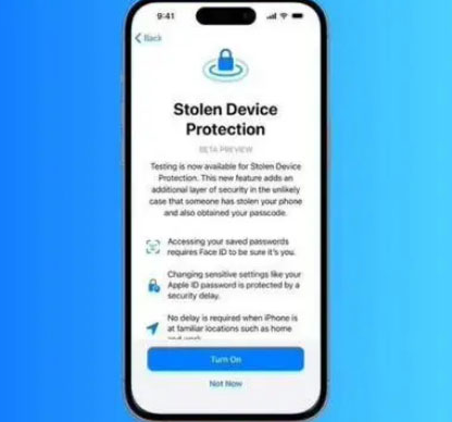 北关苹果授权维修店分享被盗设备保护功能开启方法