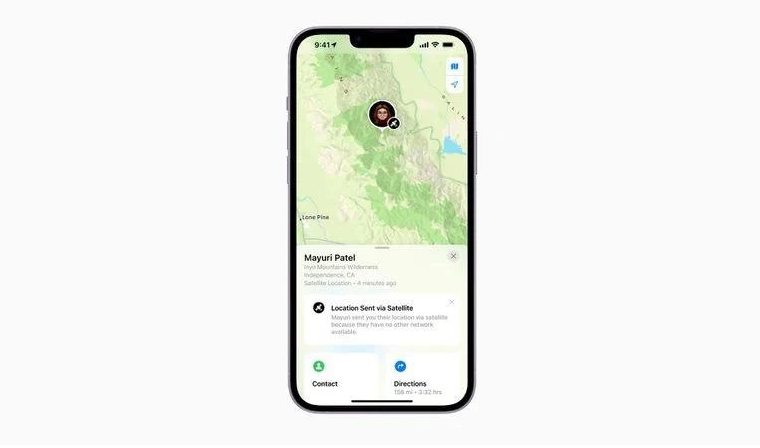 北关苹果14维修分享iPhone14系列中 FindMy功能通过卫星分享位置方法教程 