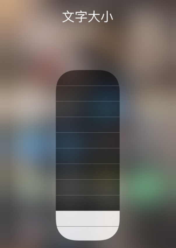 北关苹果手机维修分享小技巧：在 iPhone 控制中心快速调节字体大小 